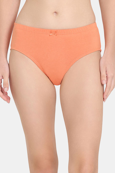 Rosaline Medium Rise Full Coverage Hipster Panty (Pack of 3) - Multicolor — image 10
